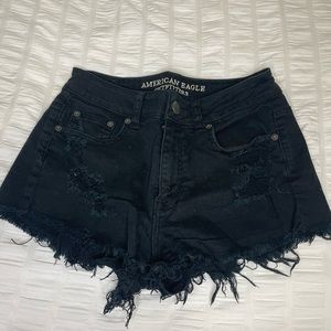 American eagle high rise festival shorts